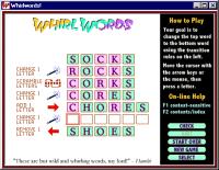 Whirlwords 1.0 screenshot. Click to enlarge!