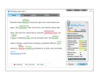 WhiteSmoke Writing Software 2009 screenshot. Click to enlarge!