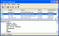 WhoisThisDomain 2.32 screenshot. Click to enlarge!