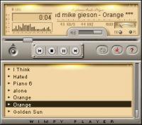 Wimpy MP3 Player 6.0.23 screenshot. Click to enlarge!