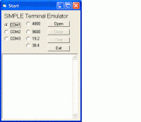 Win/CE Std Serial Comm Lib for eVC 3.4 screenshot. Click to enlarge!
