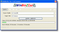 WinBin2Iso Portable 2.92.001 screenshot. Click to enlarge!
