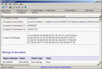 WinCrashReport 1.25 screenshot. Click to enlarge!