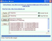 WinFax Merger 2.3 screenshot. Click to enlarge!