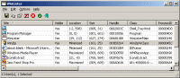 WinLister 1.21 screenshot. Click to enlarge!