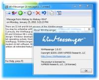 WinMessenger 2.8.05 screenshot. Click to enlarge!