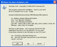WinOpen 6.0a screenshot. Click to enlarge!