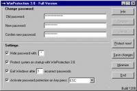WinProtection 3.0 screenshot. Click to enlarge!
