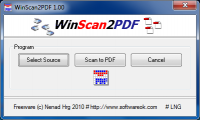 WinScan2PDF 3.48 screenshot. Click to enlarge!