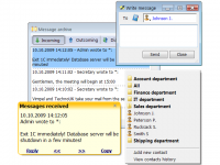 WinSent 2.7.44.1264 screenshot. Click to enlarge!
