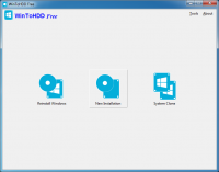 WinToHDD 2.5 (Build: May 9 20 screenshot. Click to enlarge!