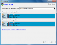 WinToUSB 3.6.May 2, 2017 screenshot. Click to enlarge!