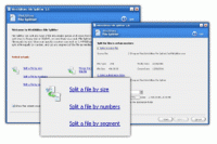 WinUtilities File Splitter 4.7 screenshot. Click to enlarge!