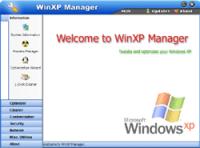 WinXP Manager 8.0.1 screenshot. Click to enlarge!