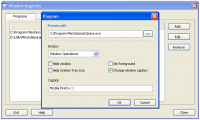 Window Magician 1.1.3 screenshot. Click to enlarge!