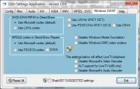 Standard Codecs for Windows 7 and 8 2.0.3 screenshot. Click to enlarge!