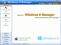 Windows 8 Manager 2.2.7 screenshot. Click to enlarge!