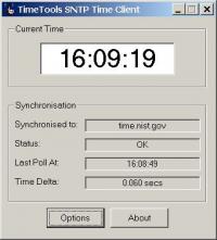 Windows NTP Time Server Client 1.0.0 screenshot. Click to enlarge!