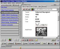 Wine Organizer Deluxe 4.21 screenshot. Click to enlarge!