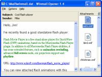 Winmail Opener 1.5 screenshot. Click to enlarge!