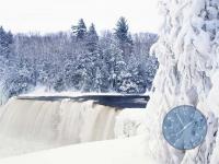 Winter Waterfall ScreenSaver 1.0 screenshot. Click to enlarge!