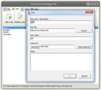 Wise Password Manager Free 5.6.5 screenshot. Click to enlarge!
