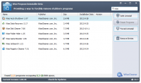 Wise Program Uninstaller 2.01.110 screenshot. Click to enlarge!