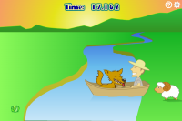 Wolf, Sheep and Cabbage 1.4.0 screenshot. Click to enlarge!