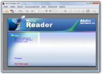 Word Reader 6.6 screenshot. Click to enlarge!