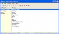 Word Search Construction Kit 4.0d screenshot. Click to enlarge!