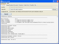 Word-to-LaTeX 2.46 screenshot. Click to enlarge!