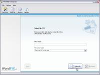 WordFIX Word Document Recovery 5.47 screenshot. Click to enlarge!