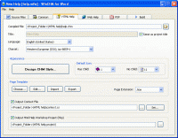 WordToHelp 3.18 screenshot. Click to enlarge!