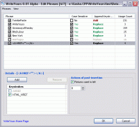 WriteYours 0.08.9.22 screenshot. Click to enlarge!