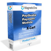 X-Cart Pay Quake Payment Module - X Cart Mod 4.0 screenshot. Click to enlarge!
