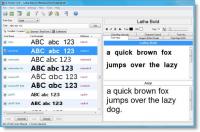 X-Fonter 7.5.4 screenshot. Click to enlarge!