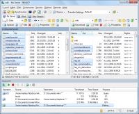X-WinSCP 5.9.1.885 [Rev15] screenshot. Click to enlarge!