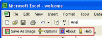 XLS to Jpeg/Jpg/Tiff/Bmps converter 2.0 screenshot. Click to enlarge!