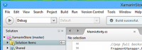 Xamarin Studio 5.10.1.6 screenshot. Click to enlarge!