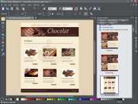 Xara Web Designer 12.6.2.49603 screenshot. Click to enlarge!