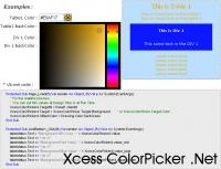 Xcess Colorpicker.Net 1.6.0 screenshot. Click to enlarge!