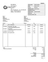 Xin Invoice 3.4.5.6 screenshot. Click to enlarge!