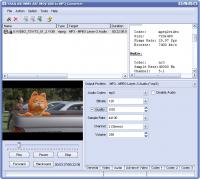 YASA AVI WMV MOV VOB to MP3 Converter 2.6.48.2639 screenshot. Click to enlarge!