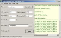 Yahoo Satellite Maps Downloader 6.3 screenshot. Click to enlarge!