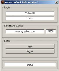Yahoo Unboot Able 1.0.0.0 screenshot. Click to enlarge!