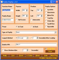 Yaldex PopUp 4.7 4.7 screenshot. Click to enlarge!