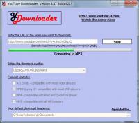 YouTube Downloader 4.6.2.4281 screenshot. Click to enlarge!