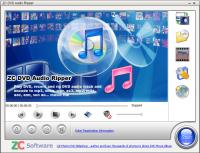 ZC DVD Audio Ripper 2.9.6.501 screenshot. Click to enlarge!