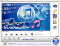 ZC DVD Audio Ripper 2.9.6.501 screenshot. Click to enlarge!