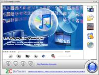 ZC DVD to Mpeg Converter 2.9.4.486 screenshot. Click to enlarge!